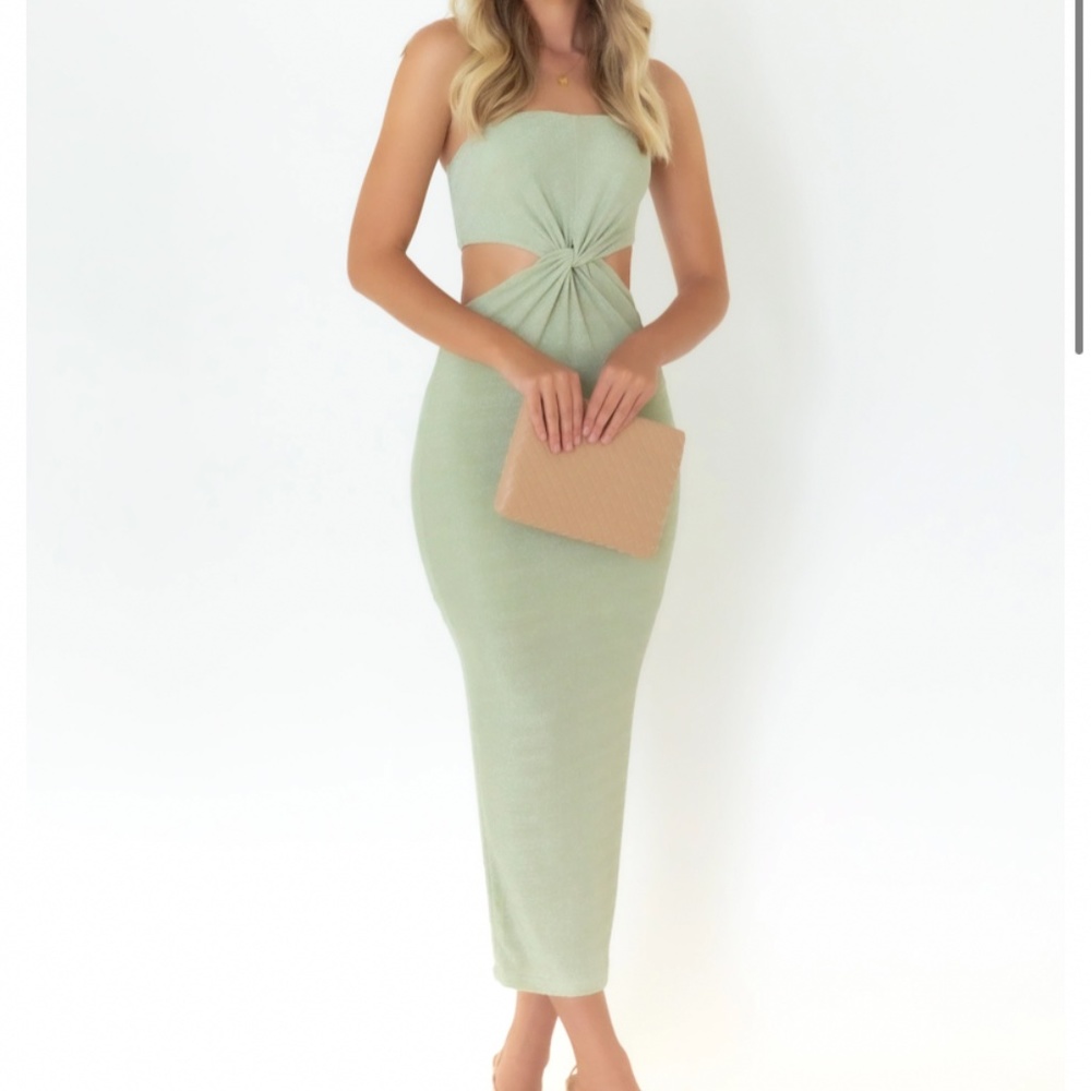 Glitz Midi Dress Revolve